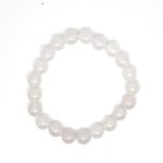 agate blanche 8 mm