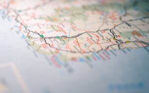 Carte géographique